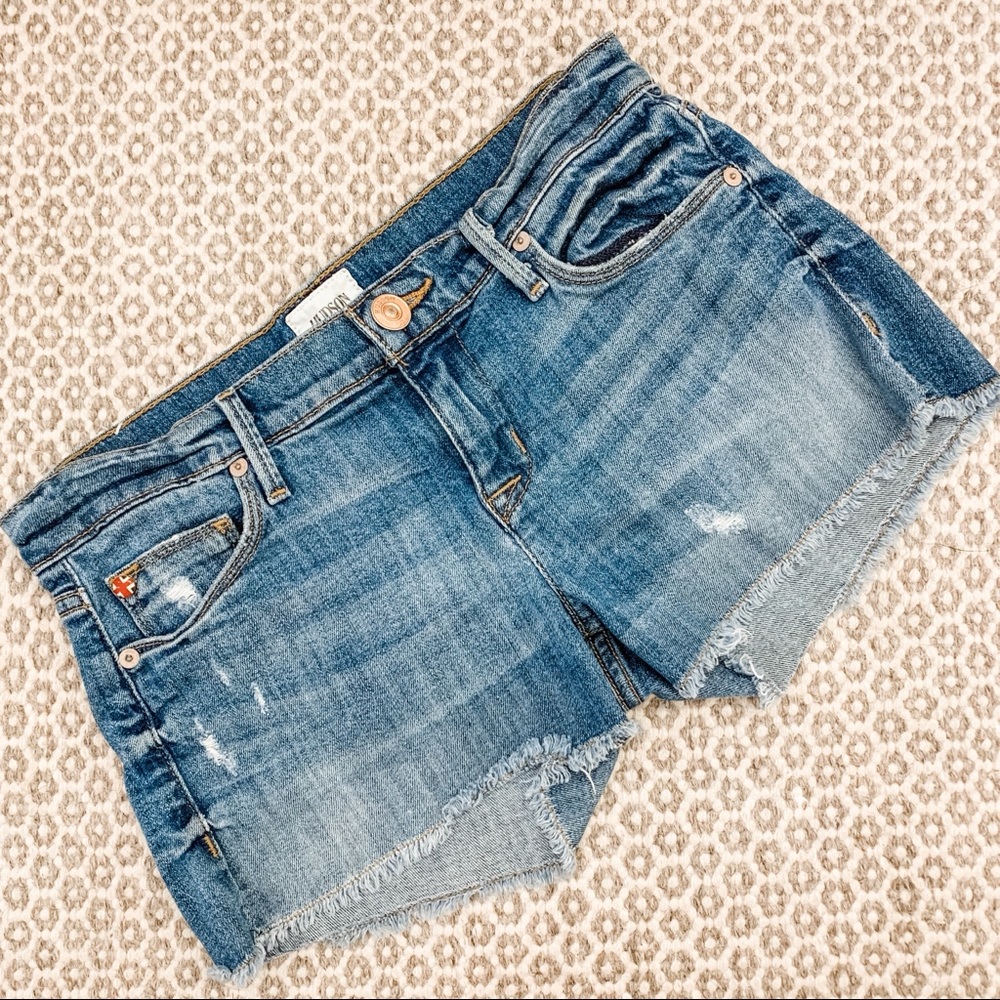 Hudson Denim Cutoff Shorts